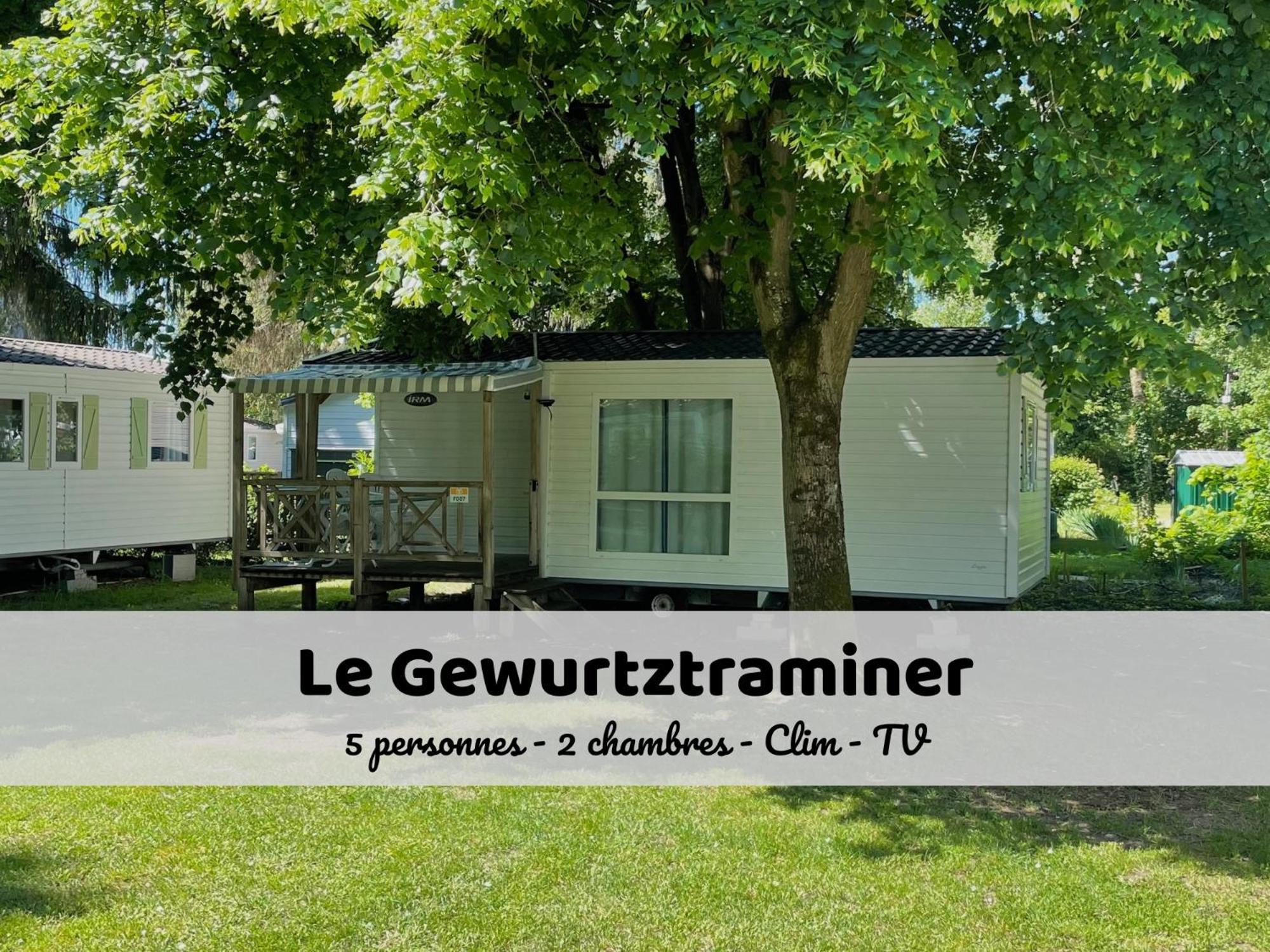 Le Gewurz - Bungalow Climatise Avec Tv Pour 5 Boofzheim 外观 照片